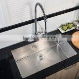 Small Kitchen Designs Handmade Stainless Steel Kitchen Sink With Drainer 3018A thumbnail-6