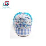 Wholesale High Quality Check Pattern Kids Breathe Hat