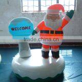 2015 Inflatable Santa With Tractor Inflatable Homer Santa thumbnail-1