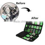 Portable Universal Electronics Accessories Travel Carrying Cable Organizer Bag Case thumbnail-4