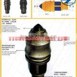 Tungsten Carbide Rotary Drilling Bits Brazed Cutter Teeth on Bridge/railway Construction Engineering thumbnail-1