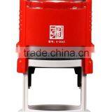 Oval Size 30x45mm Epress Factory Black and Red Plastic Office Use Plastic Self Inking Stamp thumbnail-1