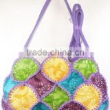 alibaba china single sling shoulder crochet bag ladies collection hot selling more cheap price