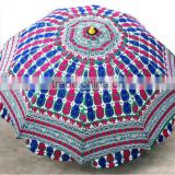 Beautiful Garden Sun Umbrella Parasol Boho Parasol Traditional Indian Embroidered parasol mbrella