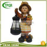 Deft Design Children Harvest Garden Light Lantern Outdoor Solar Sensor Light Solar Home Light thumbnail-1