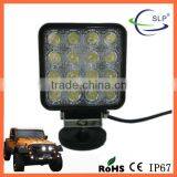 48w 12v 24v Led Work Light Led, 4.5inch 48w Led Work Lamp thumbnail-1