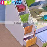 Twin Bunk Beds Frame Double Futon Bunk Bed 805 thumbnail-6