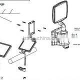 Singapore, Battery Powered Solar Wall Light With Infrare Sensor, Compact Exterior Wall Luminaire Powered by Solar Energy thumbnail-2