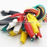 Large Alligator Clip to Large Alligator Clip Test Leads 1 Set(10pcs)