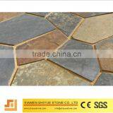 Yellow Gray Slate Pool Paving Tile