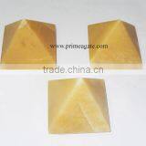 Yellow Aventurine Pyramids : Pyramids for Healing thumbnail-1