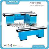 Hot Sale Automatic Electric Checkout Counter With Conveyor Belt in Modern Style for Supermarket thumbnail-2