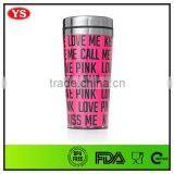 16 Ounce Photo Insert Inner Stainless Outer Plastic Thermal Mug Wholesale thumbnail-6