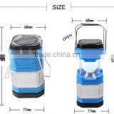 Solar Power Rechargeable LED Camping Lantern thumbnail-3