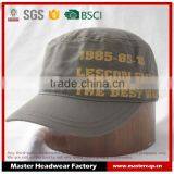 Custom Design Classic Embroidery Military Cap