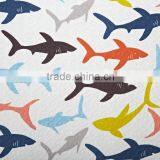 Wholesale Fish Pattern 100% Cotton Knitted Blanket/Summer Quilt thumbnail-5