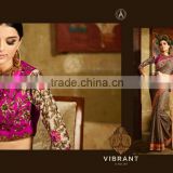 Embroidered Design Indian Party Wear Saree