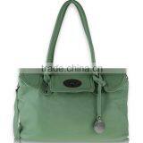 HELEN #637 Linear and Minimal Shape Soft Women Leather-look Fabric Tote Bag Shoulder Handbag thumbnail-4