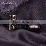 Fashion Luxury Light Purple Real Women Mink Fur Coat for Sale thumbnail-3