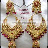 Long Wedding Bridal Earrings thumbnail-1