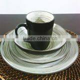 Hand Made Crackle Dinner Set North America New Product Factory Direct thumbnail-1