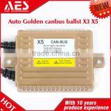 Hot Sales Car Lighting System HID Canbus Ballast 55w 12v, Auto Golden Canbus Ballst X3 X5 thumbnail-1