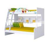 Factory Supply Newest Design MDF Material Kids Bunk Bed thumbnail-3