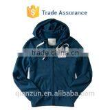 Custom Wholesale Plain Black Gret Fleece Sweatshirt Hoodie Manufacturer thumbnail-5