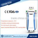 2 filters iron + impurity confortable treatment cryotherapy cryo body sculpting machine for sale