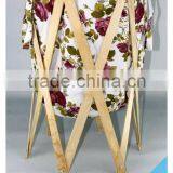 Good Quality Foldable Canvas Laundry Basket With Handles thumbnail-3