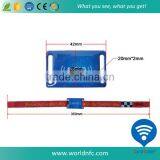 Free Samples Various Fabric RFID Wristbands for Events With NFC Chips NTAG213 thumbnail-1