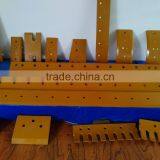 Earth Moving Machine Sparts Parts Cutting Edge Segment Cutting Blades thumbnail-1