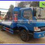 Dongfeng Truck Flat Load Bed 4*2 Trucks for Carrying Excavator/bulldozer thumbnail-1
