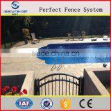 Hot Dipped Galvanzied Spear Top Invisible Iron Pool Fence