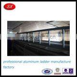 China Supplier Aluminum Ladder Made by Professional Hardware Manufacture Aluminum Folding Ladder thumbnail-1
