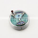 Metal Pill Box Antique/metal Pill Box/pill Box Metal/metal Wholesale Pill Box/decorative Metal Pill Box thumbnail-4