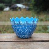 New Design Printing Crack Eggshell Shape Colorful Ceramic Planter thumbnail-5