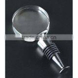 Round Blank Crystal Wine Stopper Bottle Stopper thumbnail-1