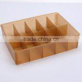 Hot Selling 10Grid Plastic Frosted Underwear Box thumbnail-2
