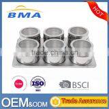 China Magnetic Spice Jar Set Rack Holder Condiments Storage Set thumbnail-2