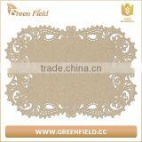 Green Field Leather Like Double Washable Kraft Paper Placemat thumbnail-3