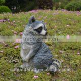 Resin Animal Figurines Raccoon Garden Decor thumbnail-2