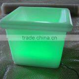 FO-9514 LED Lighted up Flowerpot, Garden LED Lighting Pot, Plastic Patio Plant Pot thumbnail-1