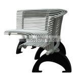 Cast Iron Street Leisure Long Bench With Back thumbnail-5