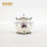 Factory Hot Sale Smoking Clear Ashtray, High Electroplating Ceramic Ashtray thumbnail-2