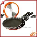 Non-stick 20-30cm aluminum wok pan gas korea bbq grill pan