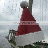 Outdoor FRP Christmas Hat Decoartion thumbnail-3