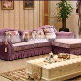 M8010 Arabic Traditional L Shape Corner Sofa in Fabric From China Foshan Furniture thumbnail-1
