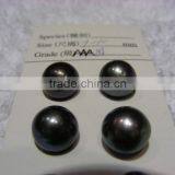 Good Price 9-10 mm Black Round Freshwater Pearls thumbnail-2