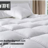 Hot sale luxurious & comfortable down and feather mattress topper